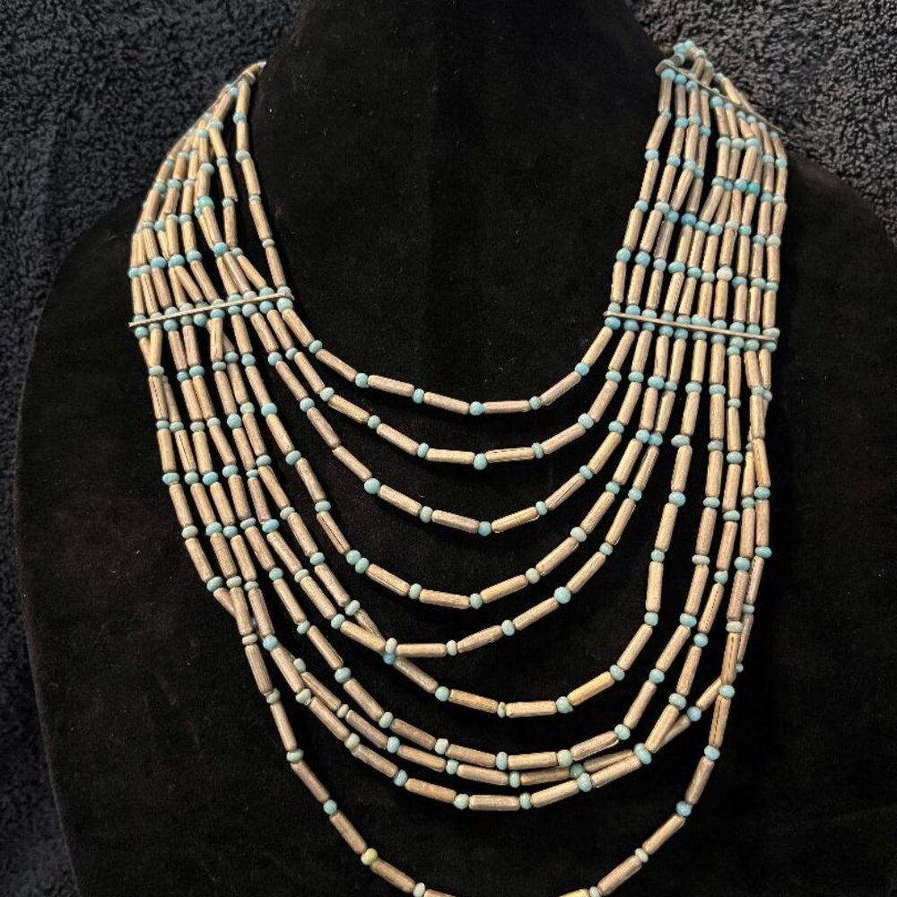 Long, Multi-Strand Statement Necklace - image 1